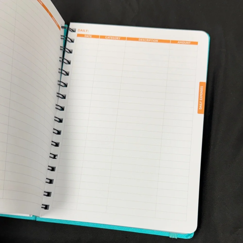 Timex Teal Budget Planner